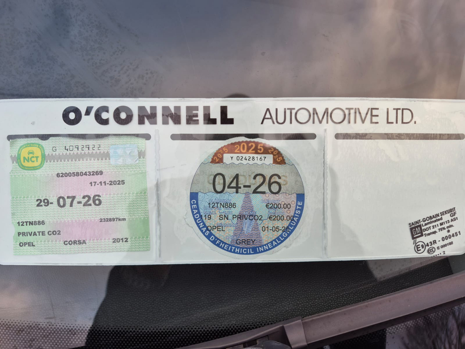 2012 Opel Corsa  €2,999