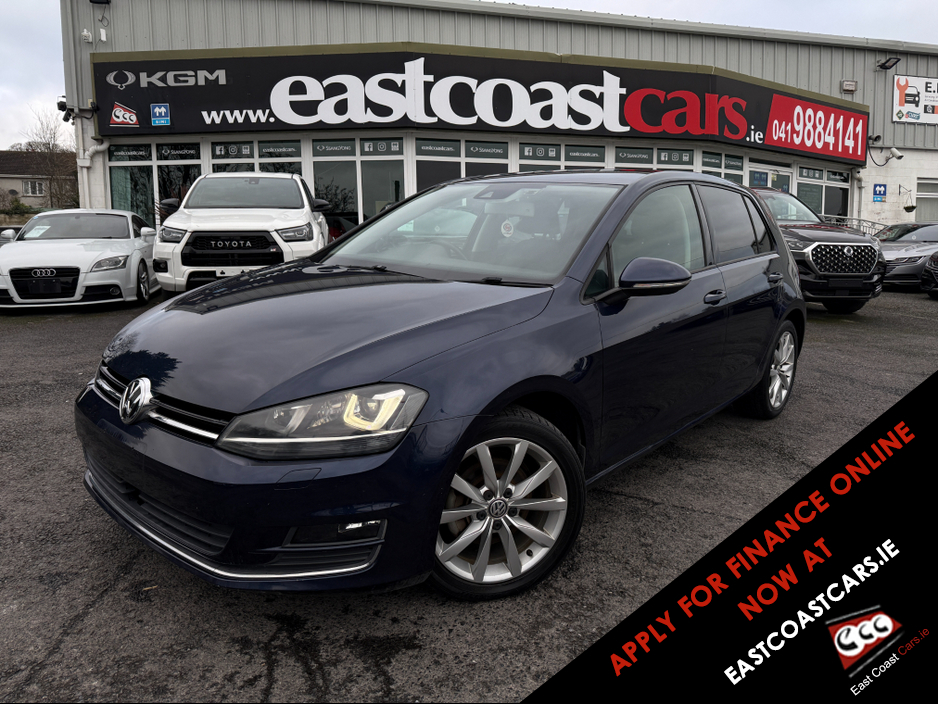 2015 Volkswagen Golf 1.4 HIGHLINE  ALCANTARA SEATS PRIVACY GLASS REVERSE CAMERA LOW TAX BAND €14,750