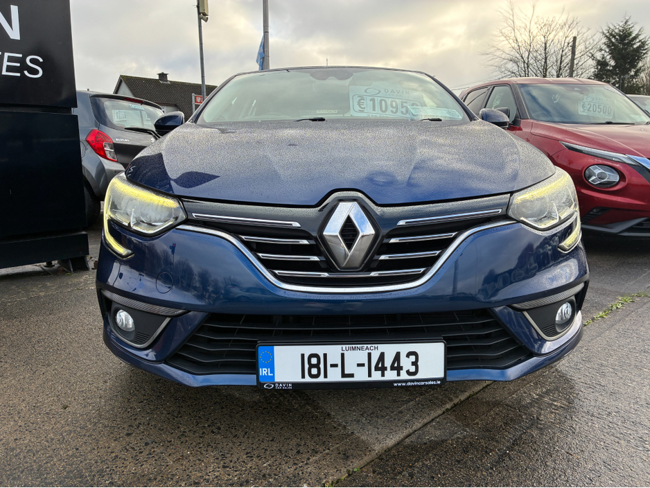 2018 Renault Megane DYNAMIQUE NAV DCI 110 4DR €10,250