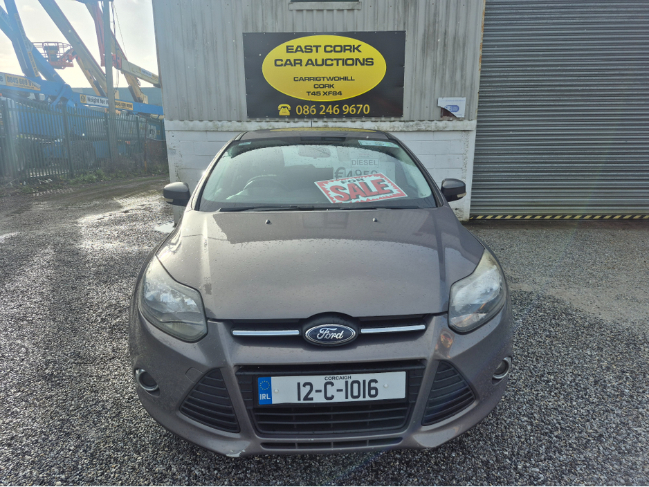 2012 Ford Focus 1.6 TDCI 95PS M6 ZETEC 4DR S/S €4,950