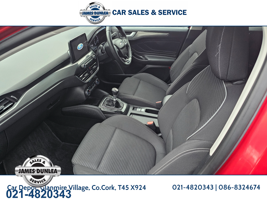 2020 Ford Focus TITANIUM 5DR 1.5 TD 120 BHP €18,750