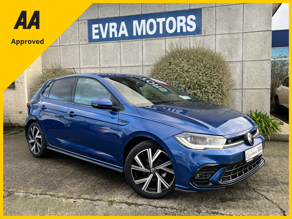 2022 Volkswagen Polo R-LINE AUTOMATIC 1.0 PETROL //KEYLESS ENTRY//ADAPTIVE CRUISE CONTROL//REVERSE CAMERA// €21,950