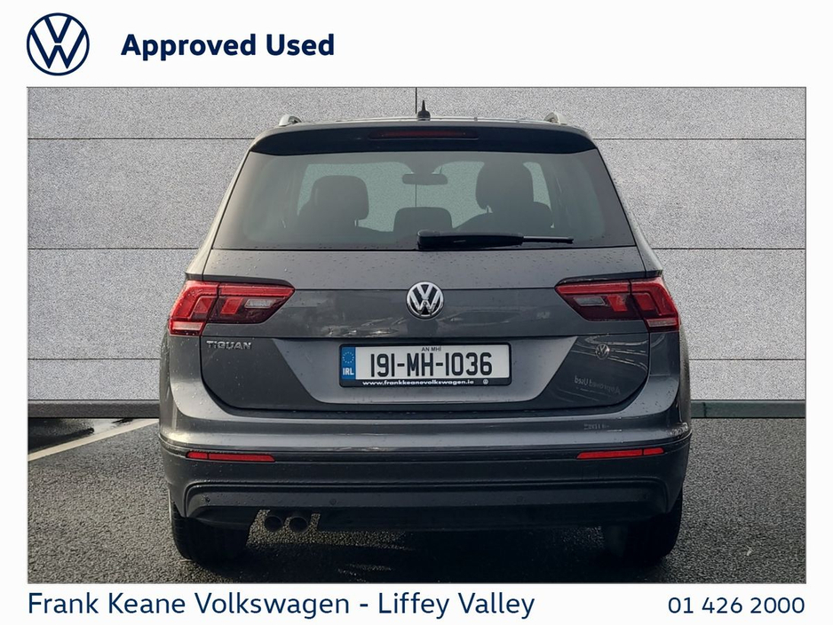 2019 Volkswagen Tiguan COMFORTLINE AUTO 2.0 TDI 150HP *INDIUM GREY METALLIC* €24,895