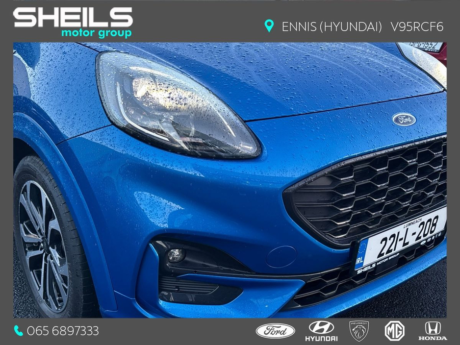 2022 Ford Puma 1.0L EcoBoost mHEV 125PS ST-Line €23,950