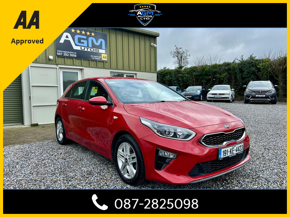 2019 Kia Ceed CEE'D 2 CRDI 114BHP 5 DR 1.6 5DR €14,950