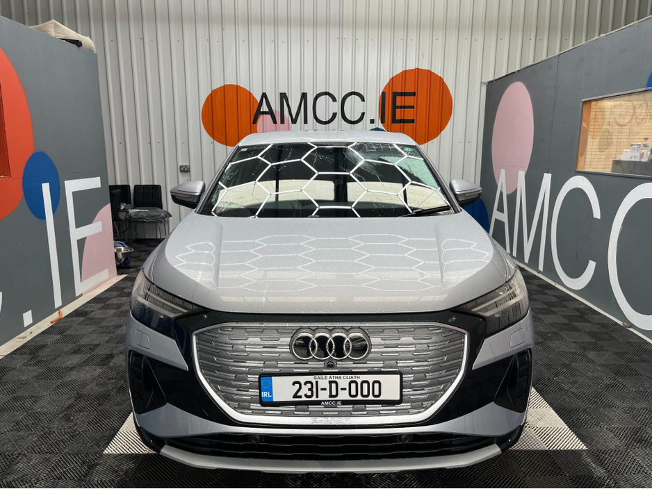 2023 Audi Q4 e-tron €34950 2023 AUDI Q4 E-TRON SPORTBACK 40 ADVANCED ELECTRIC AUTOMATIC / CRUISE CONTROL / 360° PARKING CAMERA / HEATED FRONT & REAR SEATS / PADDLE SHIFTS / AMBIENT LIGHTS / APPLE CARPLAY €34,950