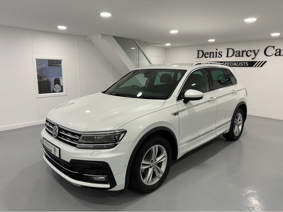 2019 Volkswagen Tiguan (191) TIGUAN 2.0TID R LINE DSG 4 MOTION LOW KMS VW/AUDI SPECIALISTS WWW.DENISDARCYCARS.IE €31,950