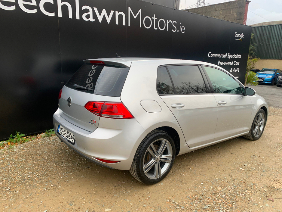 2014 Volkswagen Golf 1.4 TSI 150 BHP HIGHLINE DSG 5DR // LOW MILEAGE // GREAT CONDITION // REVERSE CAMERA, CRUISE AND PRIVACY GLASS // €10,950