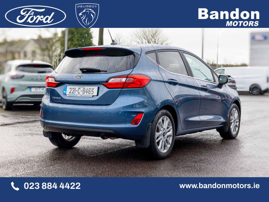2022 Ford Fiesta 2022 Ford Fiesta Blue 1.0T EcoBoost 100PS Titanium €20,950