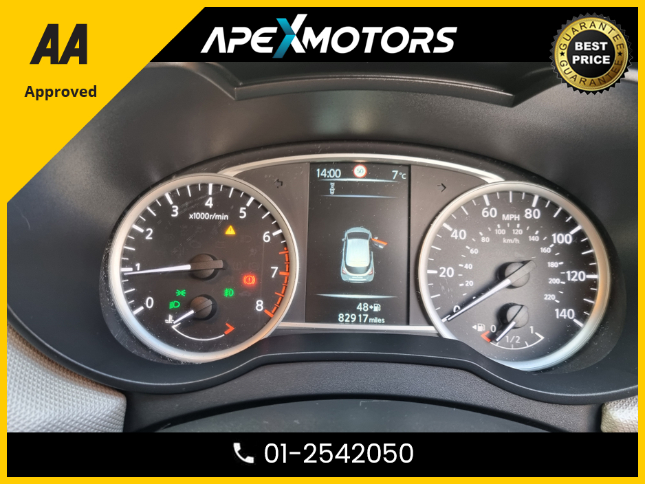 2017 Nissan Micra FINANCE ARRANGED * NEW MODEL  * 0.9 TOP-SPEC N-CONNECTA * NEW NCT NOV-27 * IMMACULATE * 8-STAMPS SERVICE HISTORY * AA APPROVED * 101 SAFETY CHECKLIST * CRUISE CONTROL * 2-KEYS * LOW TAX * 01-2542050 €9,449