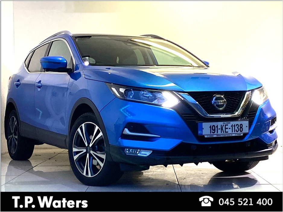 2019 Nissan Qashqai 1.3 SV PREMIUM - PANORAMIC ROOF - SAME DAY FINANCE APPROVAL €18,895