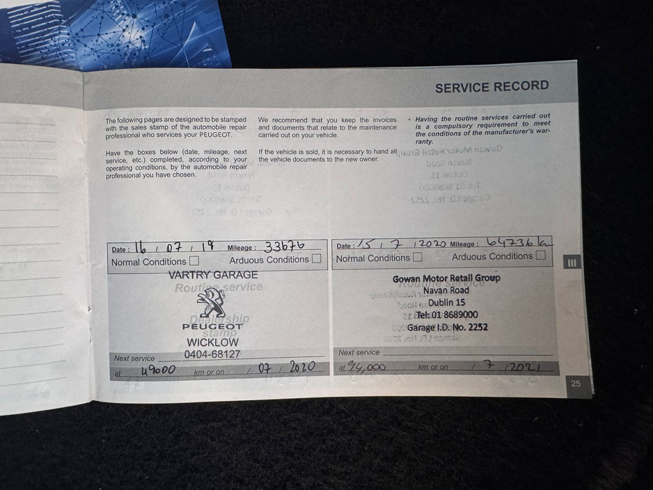 2018 Peugeot 3008 ALLURE 1.5 BLUE HDI 130 6 6.2 4DR €14,800