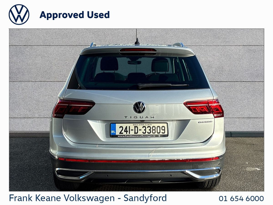 2024 Volkswagen Tiguan 1.4 TSI PHEV 245HP Elegance AUTO @Frank Keane Volkswagen South Dublin €42,945
