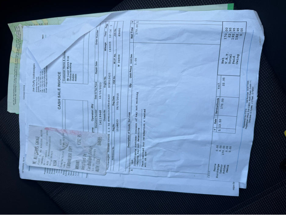 2015 Volkswagen Passat COMFORTLINE 1.6 TDI MANUAL 6SPEED FWD 120HP 4DR €9,990