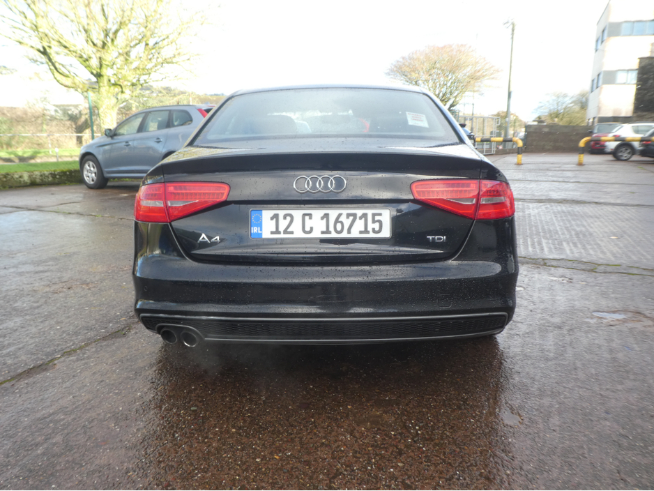 2012 Audi A4 2.0 TDI S LINE 141B 141BHP 4DR BLACK EDITION €5,450