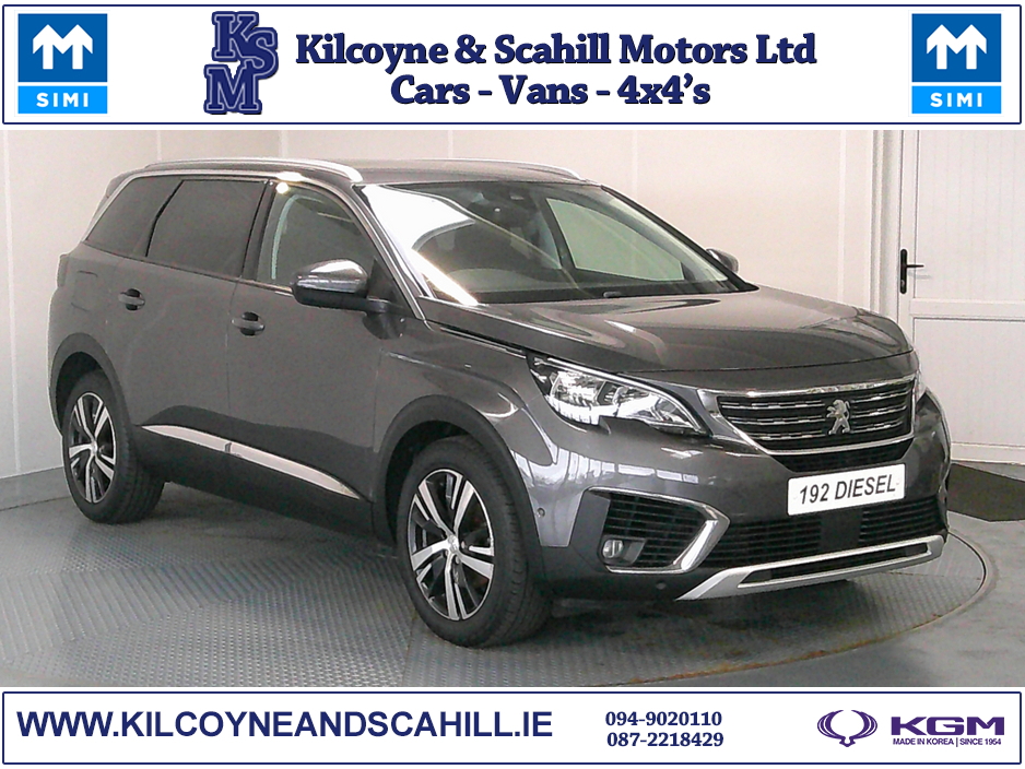 2019 Peugeot 5008 ALLURE BLUEHDI S/S