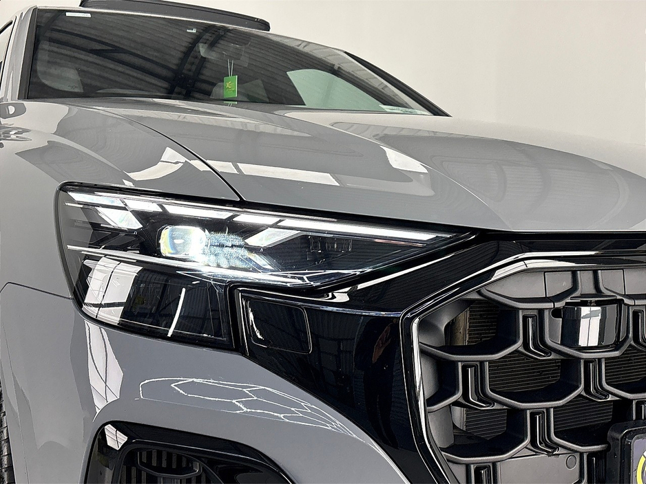 2025 Audi Q8 60 TFSIE 490PS**PANORMAIC ROOF**23" ALLOYS**MAXTON DESIGN BODYKIT**GREY LEATHER INTERIOR**FRONT HEATED ELECTRIC MEMORY SEATS**AMBIENT LIGHTING**REVERSE CAMERA**PARKING SENSORS**TOUCHSCREEN CLIMATE** €94,995