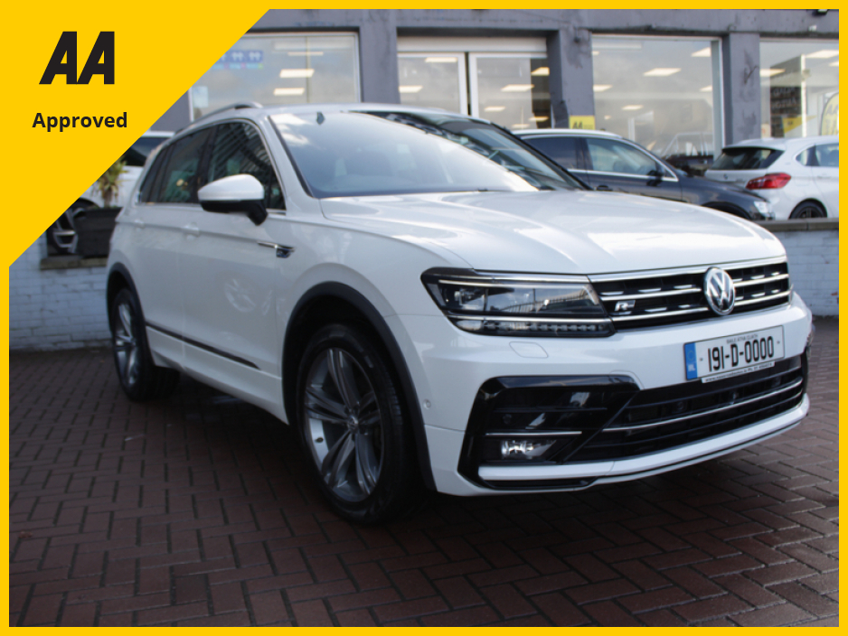 2019 Volkswagen Tiguan 2.0TDI 150BHP R-LINE EDITION 4 MOTION AUTOMATIC // 1 OWNER CAR WITH ONLY 95, 000KMS // BUY WITH CONFODENCE AA AND SIMI APPROVED DEALER 2025 // FINANCE ARRANGED // ALL TRADE INS WELCOME // €30,950