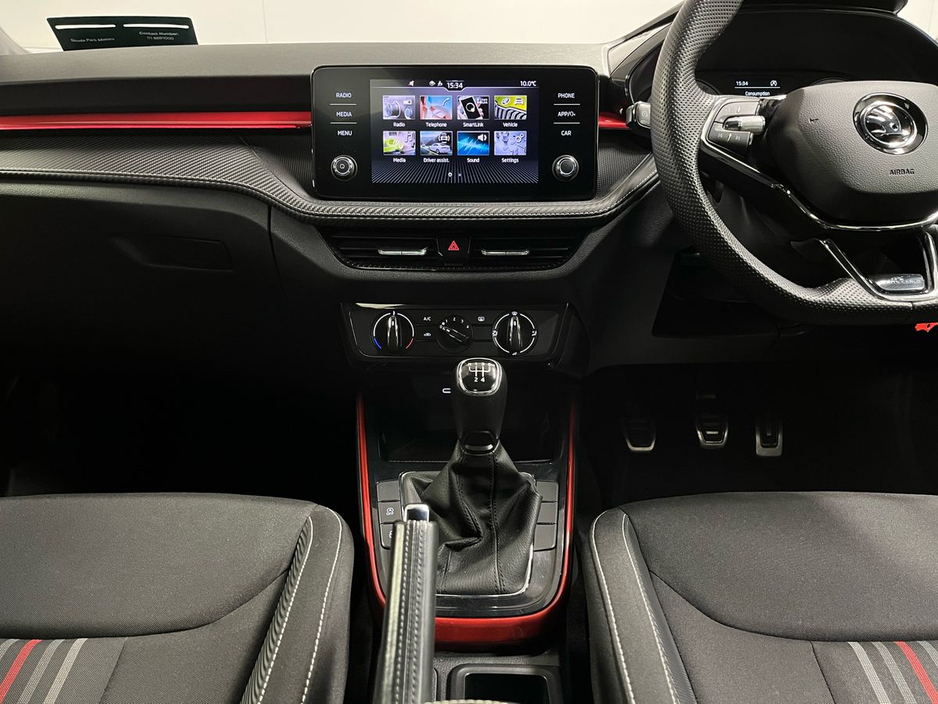 2023 Skoda Fabia Monte Carlo 1.0 TSI 95BHP - Parking Sensors - Air-Conditioning - Cruise Control - Auto Lights/Wipers - Apple CarPlay/Android Auto €22,950