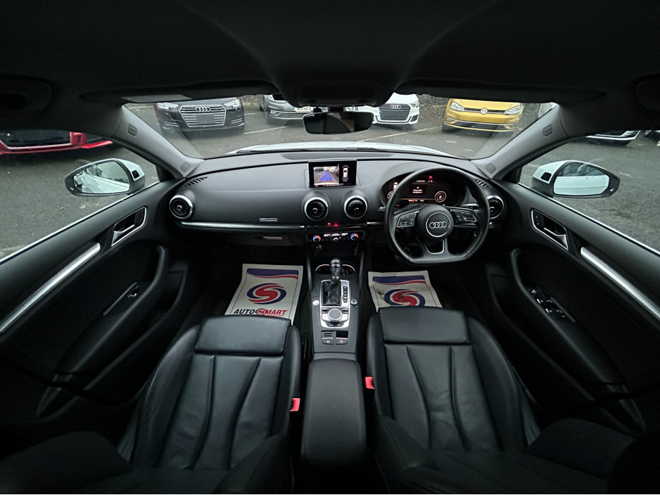 2019 Audi A3 (192 ) 1.4 FULL LEATHER SEATS VIRTUAL COCKPIT SMARTPHONE INTERFACE- SATNAV - VIRTUAL COCKPIT - NAVIGATION REVERSING CAMERA -BLIND SPOT - PARKING SENSORS- LEATHER €23,500