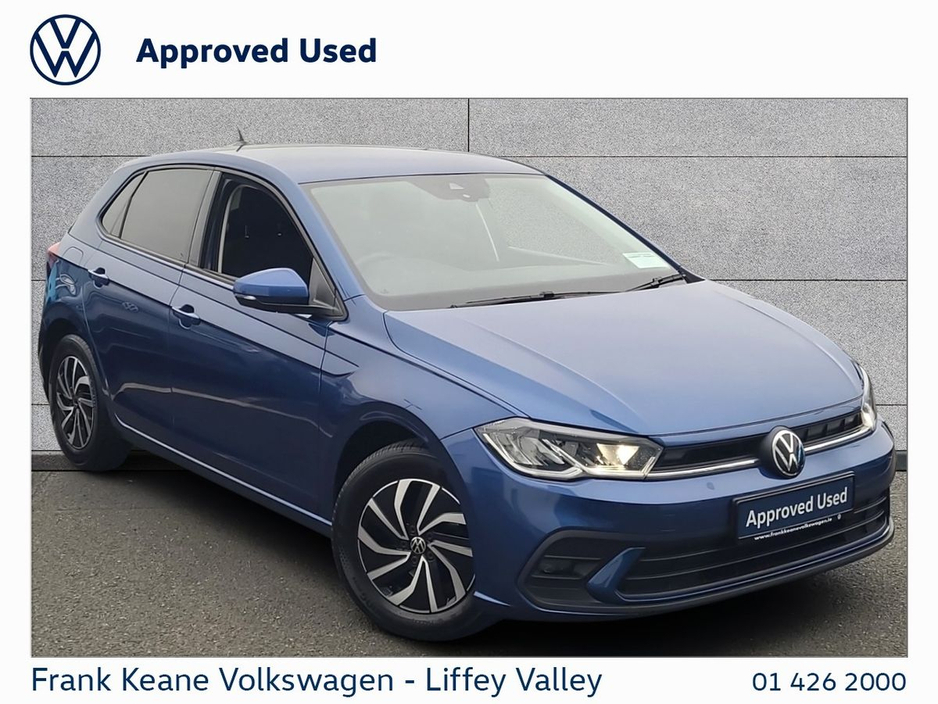 2025 Volkswagen Polo EDITION 75 1.0TSI 95HP M5F *DUE SOON* *REEF BLUE* *PRIVACY GLASS* *REAR VIEW CAMERA* *CARPLAY* *PCP FINANCE AVAILABLE* €22,995