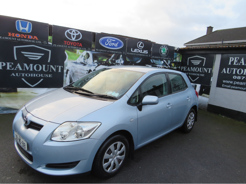 2009 Toyota Auris 1.4 TERRA 5DR PETROL FRESH NCT 27   FSH €4,995