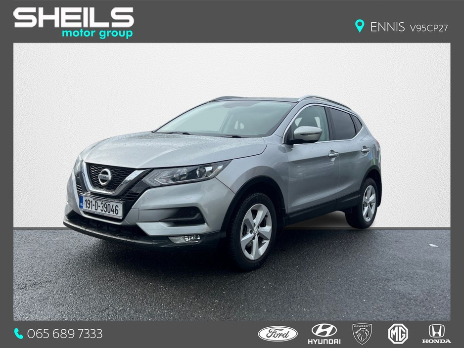 2019 Nissan Qashqai 1.5 Diesel SV *Panoramic Glass Roof* €16,500
