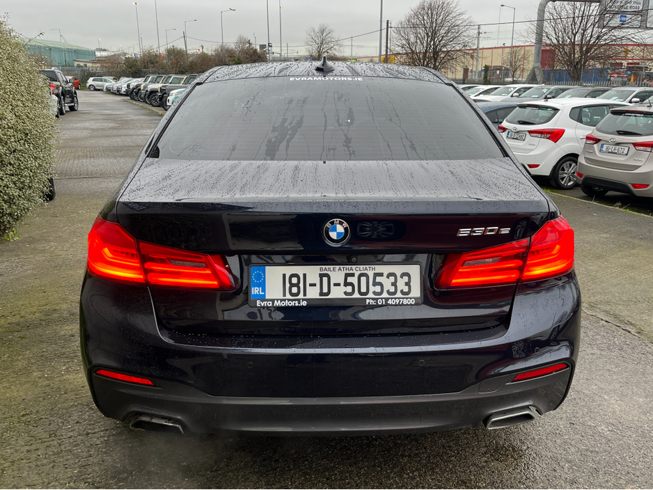 2018 BMW 5 Series 530e M-SPORT PETROL PLUG IN HYBRID 2.0 //HIGH SPEC//REVERSE CAMERA//HEAD UP DISPLAY//LASERLIGHTS// €23,950