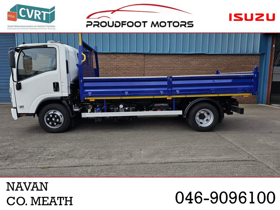 2026 Isuzu N-Series 7.5 Tonne 14 ft Tipper- Available Immediately. PRICE PLUS VAT