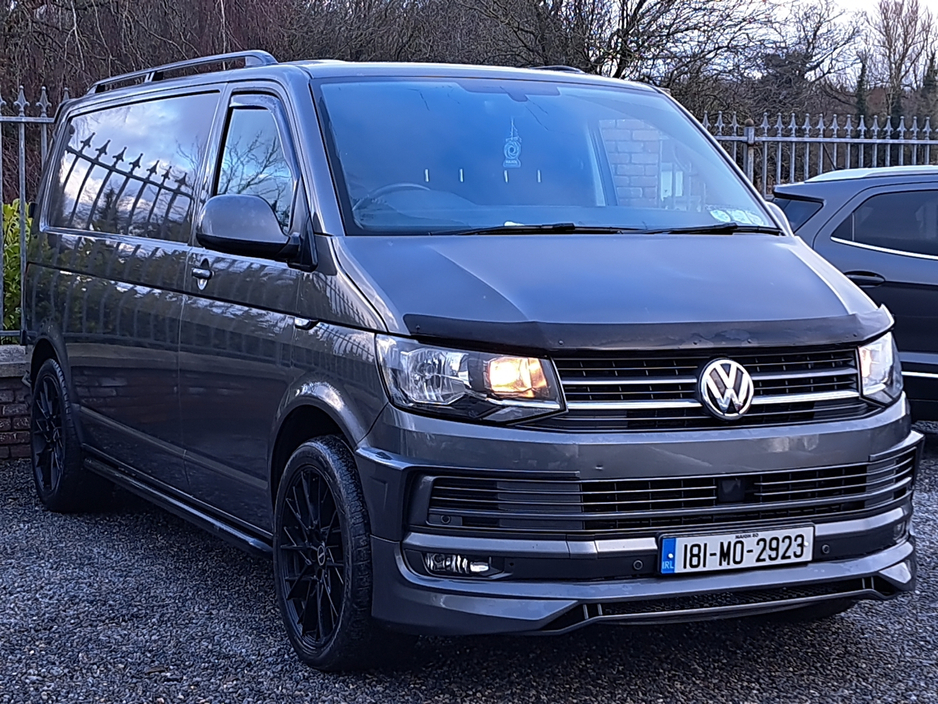 2018 Volkswagen Transporter T30 Highline  LWB with side bars, Alloys, Front Splitter kit 2.0 Diesel €21,300