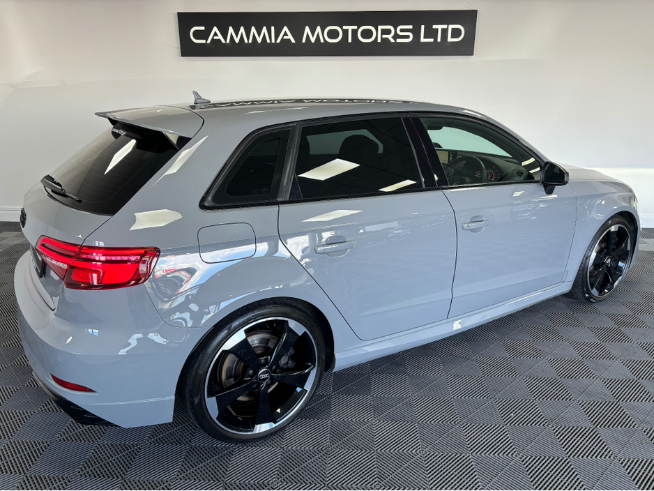 2018 Audi RS3 AUDI RS3 2.5 TFSI QUATTRO 400BHP AUTO *BANG & OLUFSEN SPEAKERS*FACTORY RS SPORT EXHAUST*RS STAMPED SPORT HEATED SEATS*DIGITAL DASH*REVERSE CAM & SENSORS*2 KEYS GREAT SERVICE HISTORY FINANCE AVAILABLE* €47,950