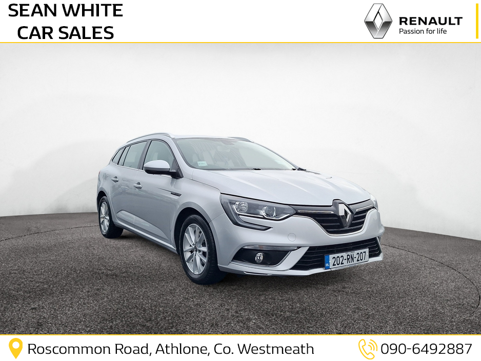 2020 Renault Megane PLAY BLUE DCI 115 MY18 SPORT TOURER 5DR