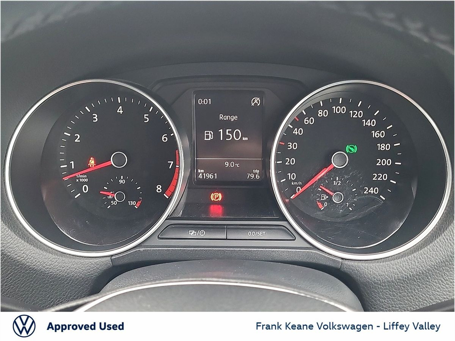 2015 Volkswagen Polo TRENDLINE AUTO 1.2 *REAR VIEW CAMERA* *WHITE* *NEW NCT* *12 MONTHS FRANK KEANE WARRANTY* *FINANCE AVAILABLE* €11,995