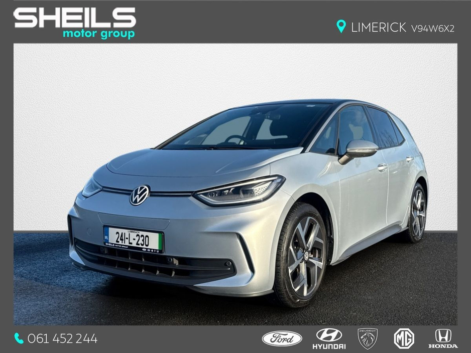 2024 Volkswagen ID.3 Pro 204HP 58kWh €27,950