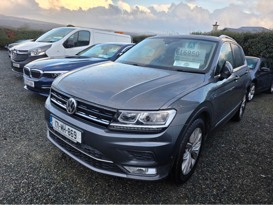 2017 Volkswagen Tiguan HIGHLINE 2.0 TDI 150HP MANUAL 6SPEED FWD 5DR €16,950