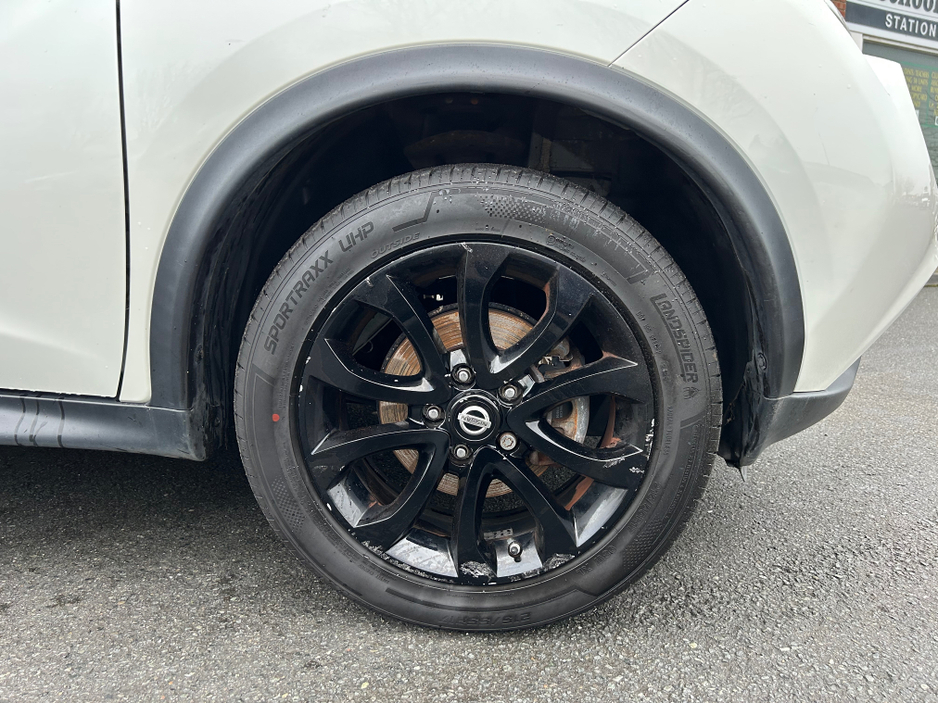 2015 Nissan Juke 1.5 DCI TEKNA SUV in White + Black Detail & Black Leather - Trade-In Welcome - Assured Dealer Warranty & Fully Serviced - €7,950