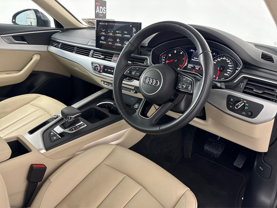 2021 Audi A4 LIMOUSINE 35 TDI 163BHP S-TRONIC**MULTIFUNCTIONAL STEERING WHEEL**CREAM LEATHER INTERIOR**FRONT HEATED SEATS**APPLE CARPLAY**REVERSE CAMERA**PARKING SENSORS**SEMI DIGITAL DASH**FINANCE AVAILABLE €29,995