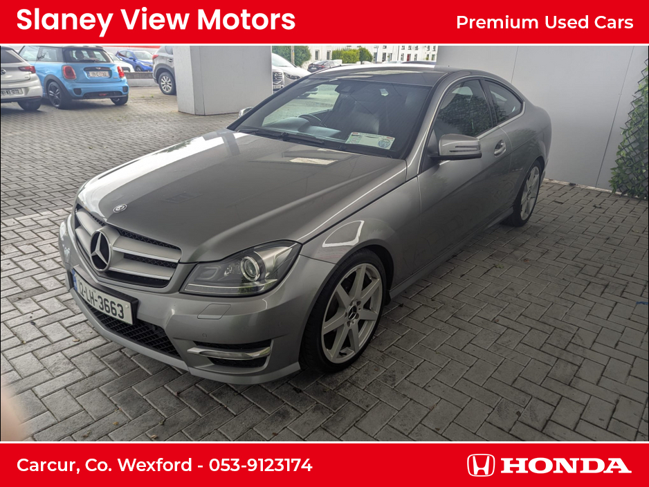 2012 Mercedes-Benz C Class C SERIES CDI BLUE EFFICIENCY AMG SPORT 2DR AUTO D LINE PREMIUM 4DR €11,950