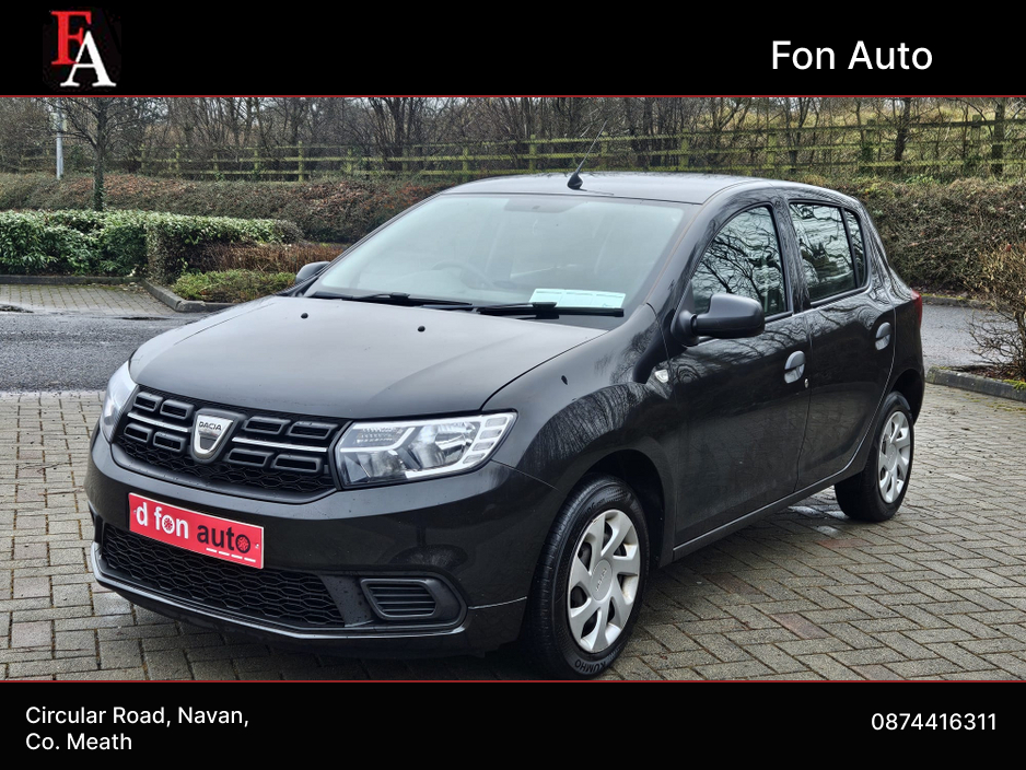 2018 Dacia Sandero 1.0 PETROL AMBIANCE MODEL** NEW NCT01/28*SERVICED*FINANCE*WARRANTY *CALL 0874416311 €6,995