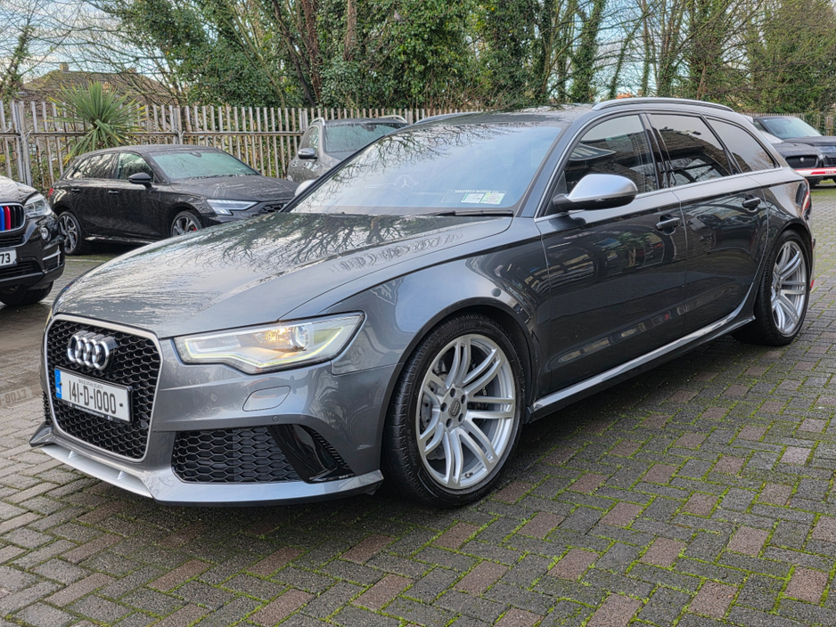 2014 Audi RS6 4.0 TSFI V8 TWIN TURBO 560 BHP. ONLY 59000 MILES. FSH. FINANCE ARRANGED. SIMI. AA APPROVED. €59,950