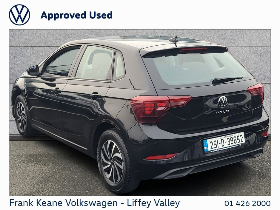 2025 Volkswagen Polo LIFE 1.0 TSI 95HP M5F *DEEP BLACK* *REAR VIEW CAMERA* *CARPLAY* PCP FINANCE AVAILABLE* €22,995