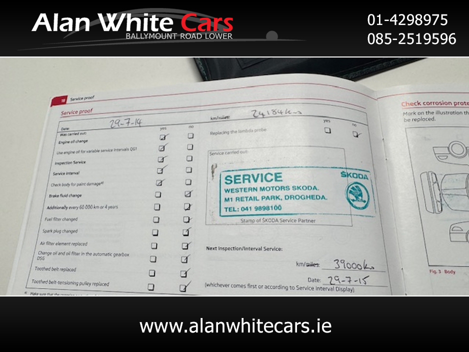 2013 Skoda Fabia MONTE CARLO 1.2 HTP 60HP 4DR €7,950