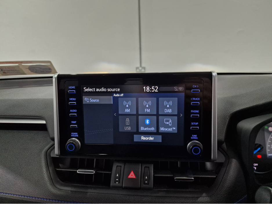 2022 Toyota Rav4 2.5 HYBRID SPORT AUTOMATIC **ORIGINAL IRISH CAR / APPLE CARPLAY / ACTIVE RADAR CRUISE CONTROL / ELECTRIC BOOTLID / FRONT & REAR PARKING ASSIST / HEATED FRONT SEATS / SAT NAV / REVERSE CAMERA** €38,450