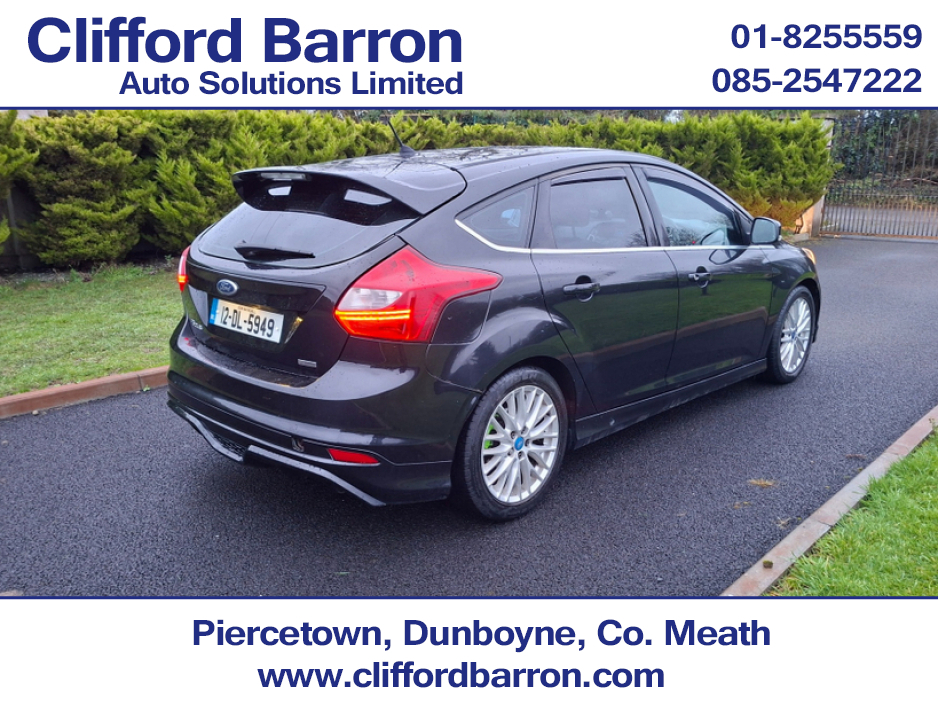 2012 Ford Focus 1.6 TDCI ZETEC S 113BHP 5DR €6,750