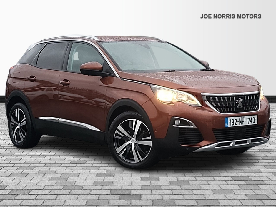 2018 Peugeot 3008 1.2 PURETECH 130BHP ALLURE 5DR AUTO €18,950