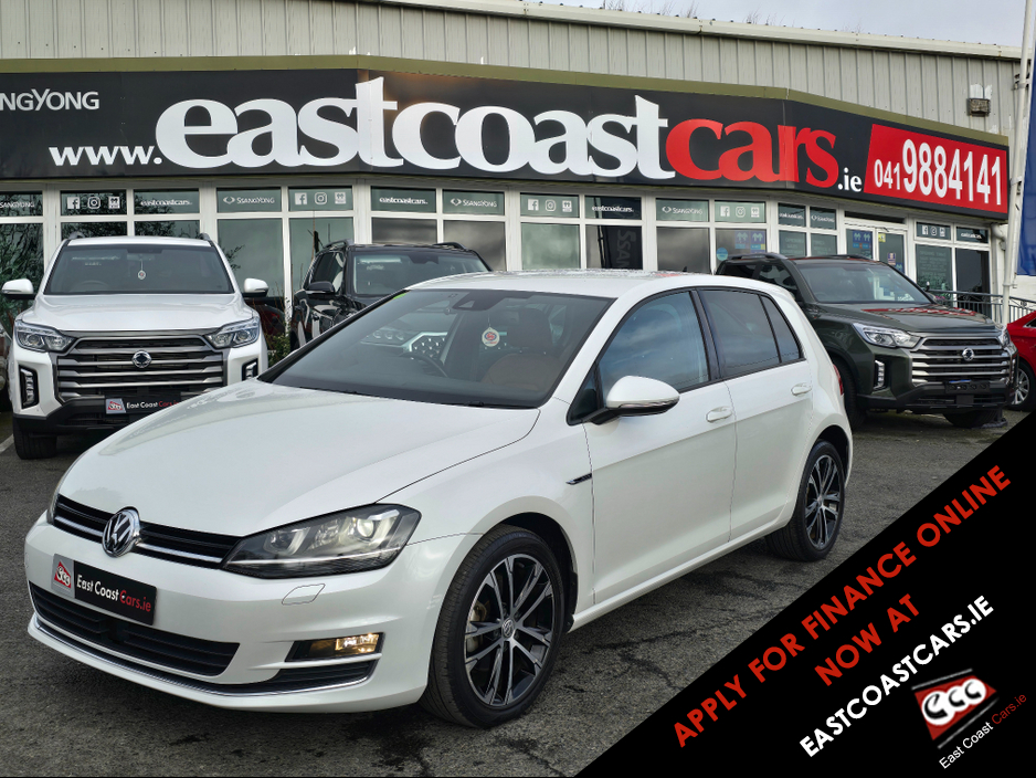 2014 Volkswagen Golf (142) SPECIAL TAN LEATHER SEATS  HIGH-LINE EDITION REV-CAMERA HI-SPEC STUNNING CAR €14,450
