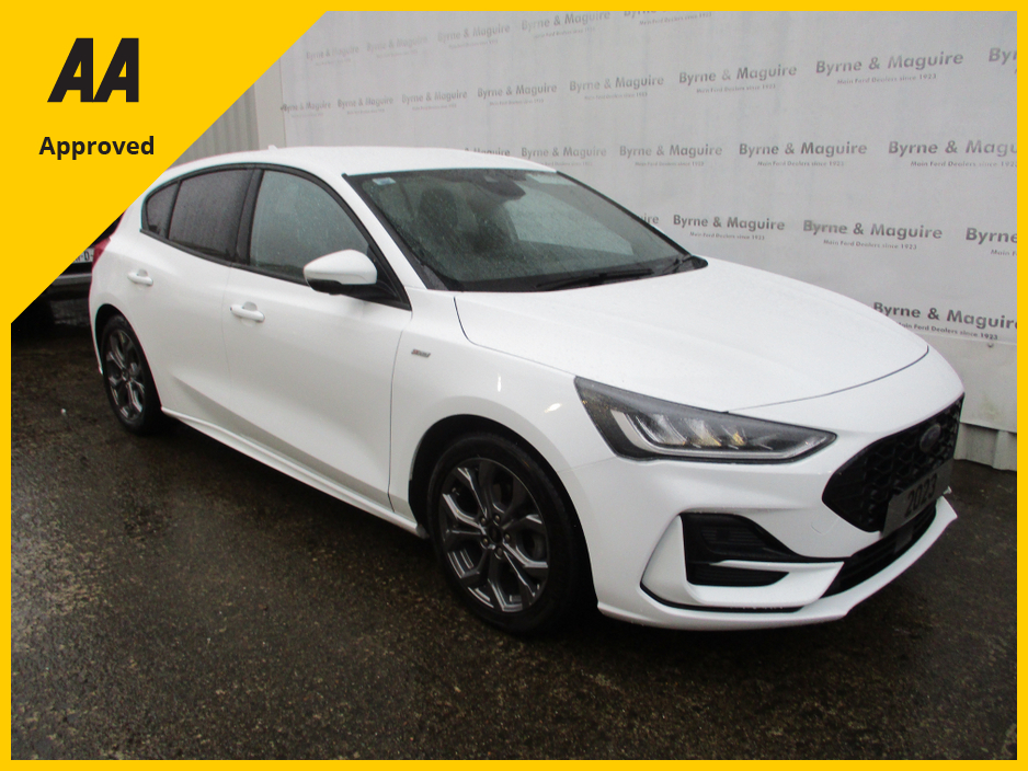 2023 Ford Focus ST-LINE 1.0 PETROL ONLY 49000 KM. FULLY SERVICED WITH 12 MONTHS WARRANTY AND 12 MONTHS AA COVER !!! €28,500