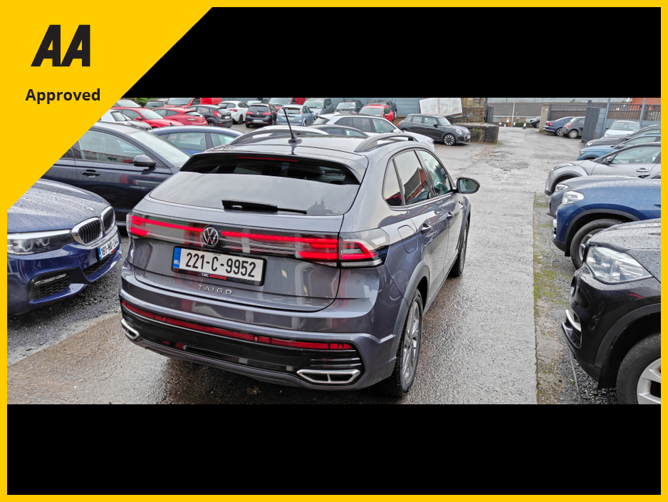 2022 Volkswagen Taigo 2022 R-LINE 1.0 TSI 110HP MANUAL 42,500 Kilometers €22,950