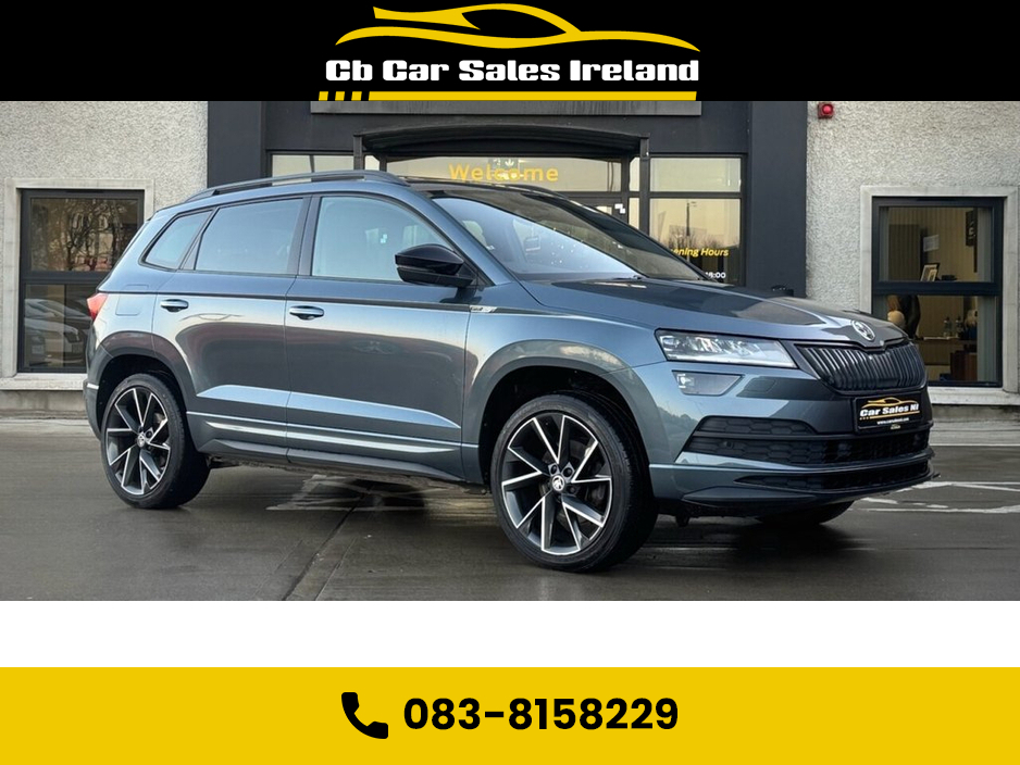 2022 Skoda Karoq 2.0 TDI SportLine SUV 5dr Diesel DSG 4WD Euro 6 (s/s) (150 ps) 1 OWNER + GLASS SUNROOF + REVERSE CAMERA + HEATED SEATS
