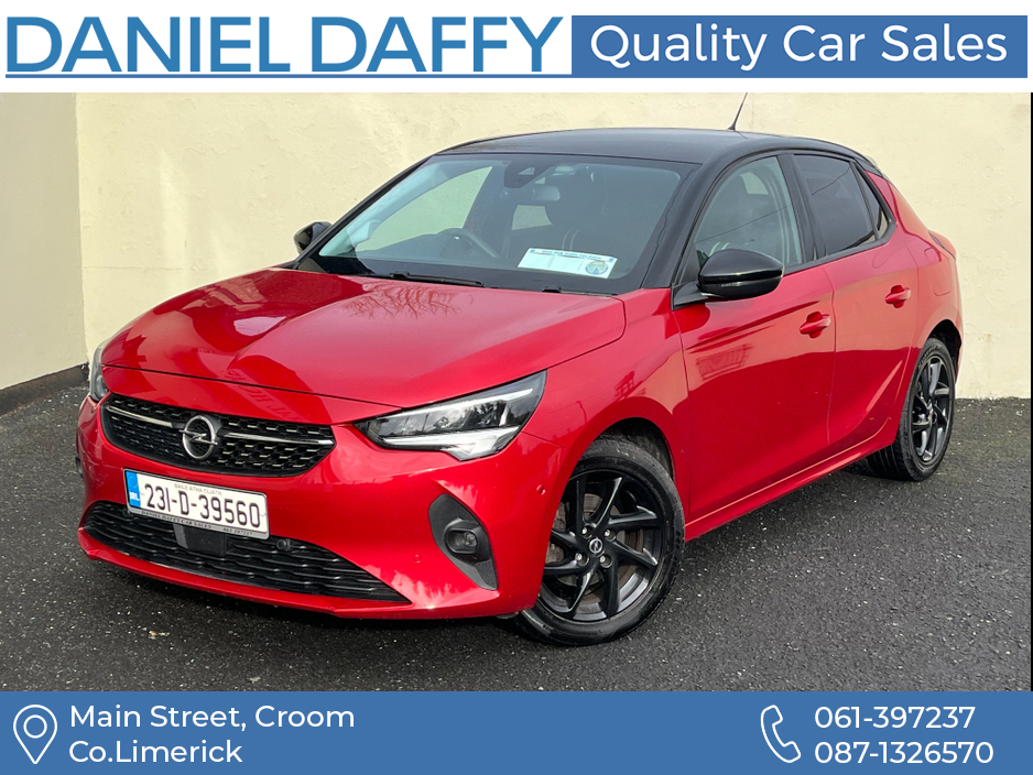 2023 Opel Corsa SPORT 1.2 SRI 4DR €16,500